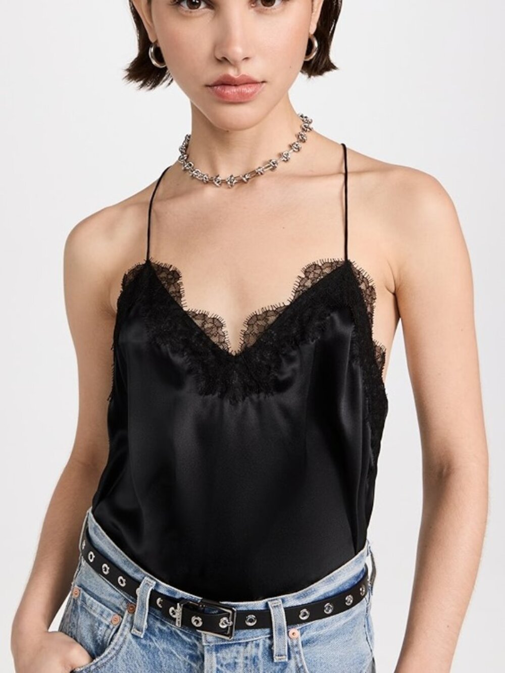 CAMI NYC The Racer Top black xs